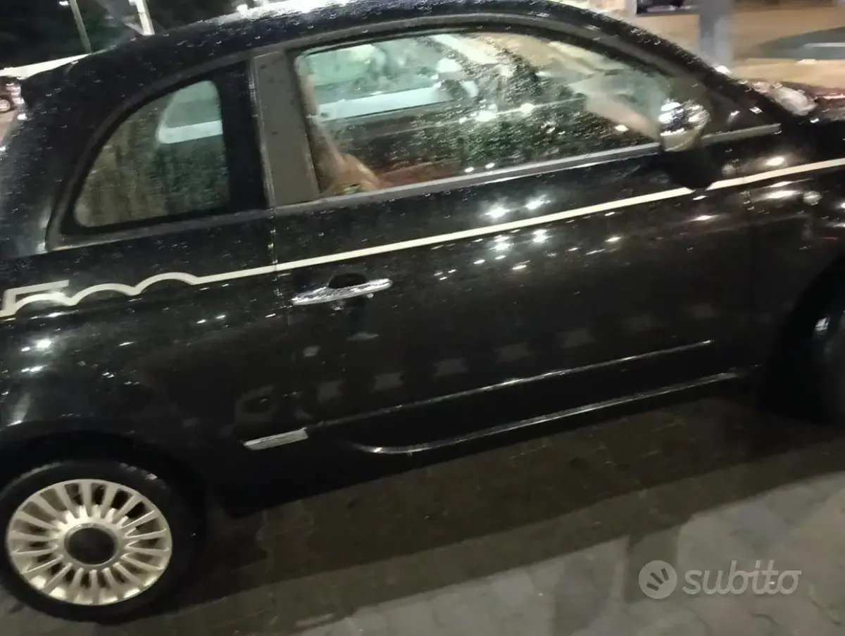 Usata Fiat 500 69 CV (50 kW) 2008 Nero