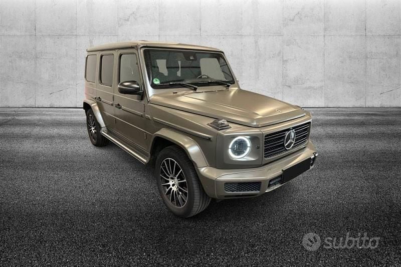 Usata Mercedes G500 Premium 421 CV (309 kW) 2021 Verde SUV