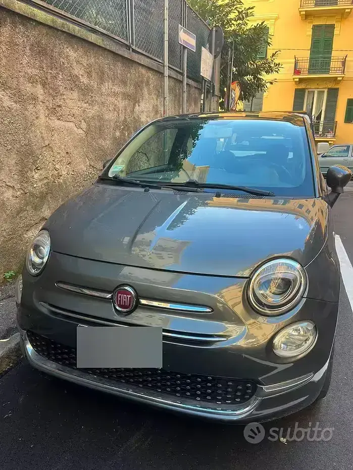 Usata Fiat 500 69 CV (50 kW) 2016 Grigio Berlina
