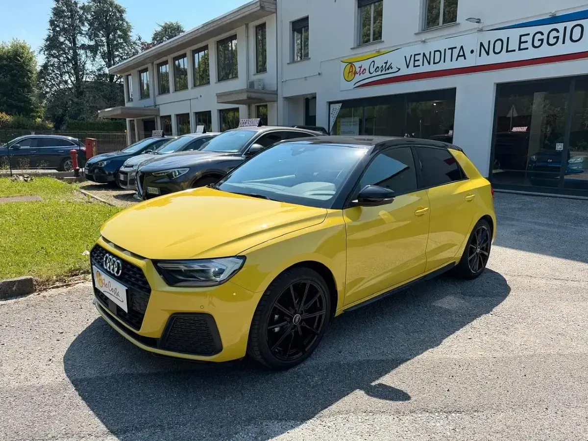 Usata Audi A1 S-Line 95 CV (69 kW) 2023 Giallo SUV