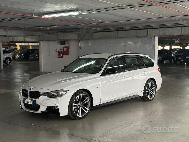 Bianco Usata 2012 BMW 320 Efficient Dynamics Station wagon | 7490 € (Buon prezzo) - Immagine 1/4