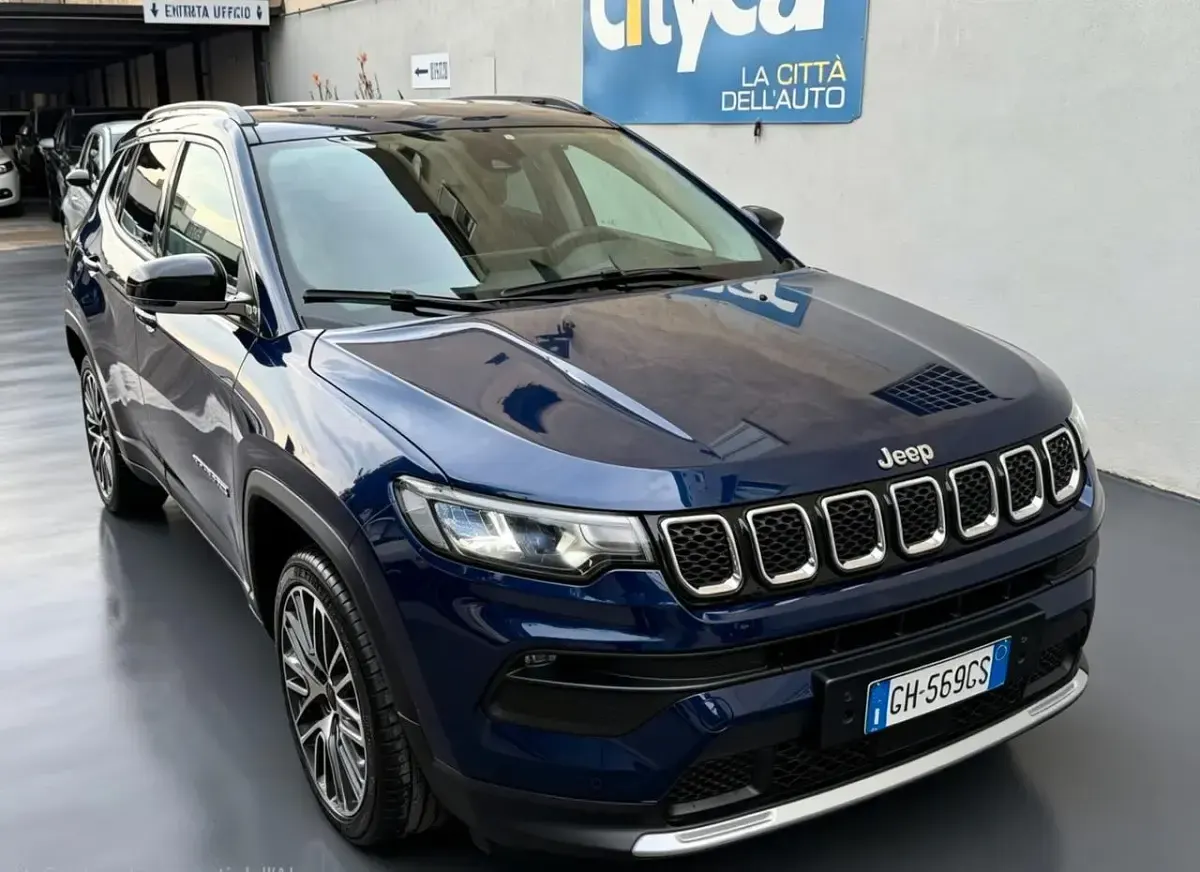 Usata Jeep Compass Limited 131 CV (96 kW) 2021 Blu SUV