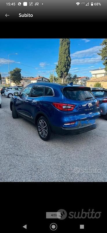 Usata Renault Kadjar 2019 Blu SUV