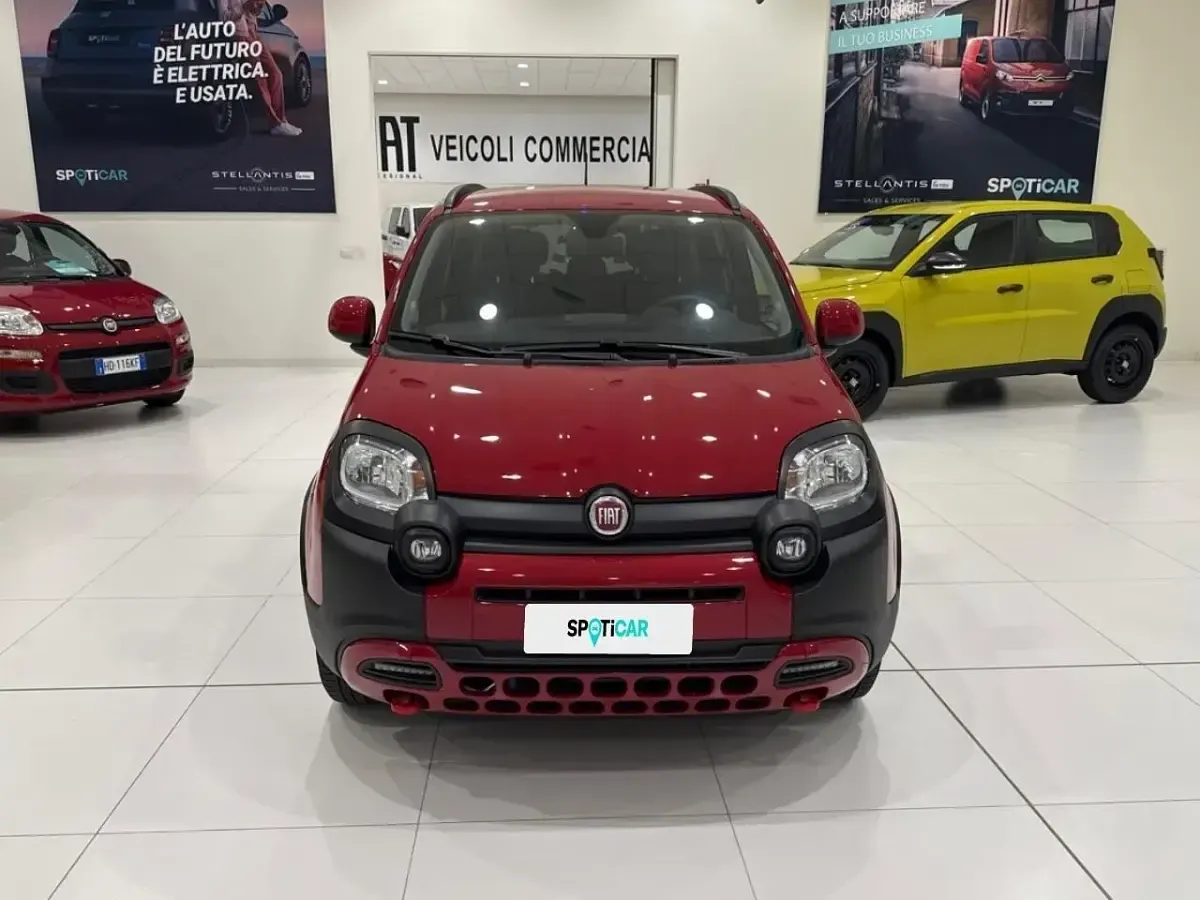 Usata Fiat Panda Cross Cross 70 CV (51 kW) 2024 Rosso Utilitaria
