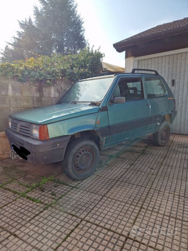 Usata Fiat Panda 4x4 54 CV (39 kW) 1999 Verde Utilitaria