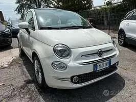 Usata Fiat 500C Lounge 69 CV (50 kW) 2017 Bianco Cabrio