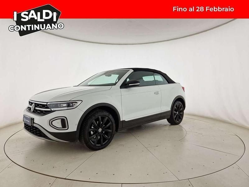 Pure white nero Usata 2023 VW T-Roc Style SUV | 23.900 € (Cara) - Immagine 1/4