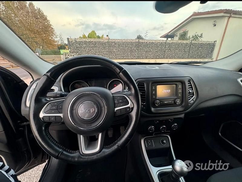 Usata Jeep Compass Longitude 120 CV (88 kW) 2018 Nero SUV