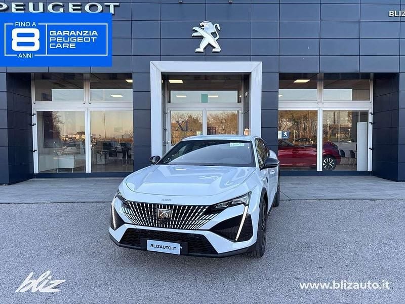 Bianco okenite metallizzato Nuova 2026 Peugeot 408 GTi Berlina | 30.870 € (Buon prezzo) - Immagine 1/4