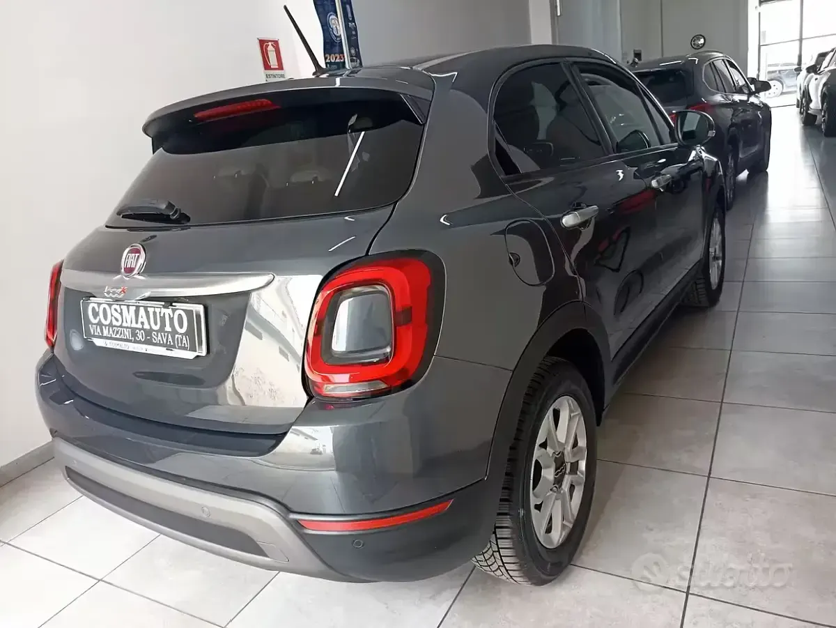 Usata Fiat 500X Cross 120 CV (88 kW) 2019 Grigio SUV