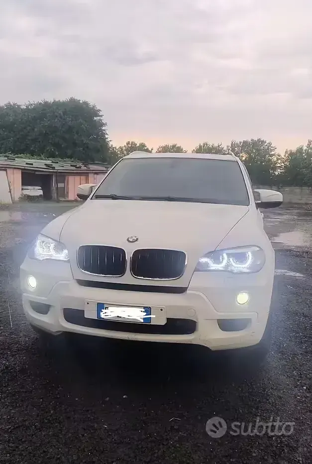 Usata BMW X5 M Sport 286 CV (210 kW) 2009 Bianco SUV