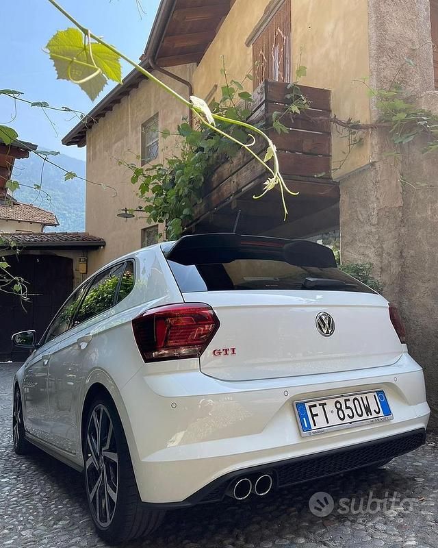 Usata VW Polo GTI 200 CV (147 kW) 2019 Bianco Utilitaria
