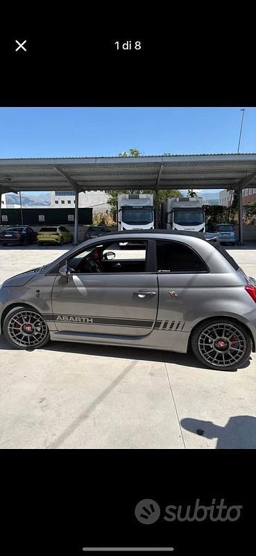 Usata Abarth 500C 135 CV (99 kW) 2012 Nero Cabrio