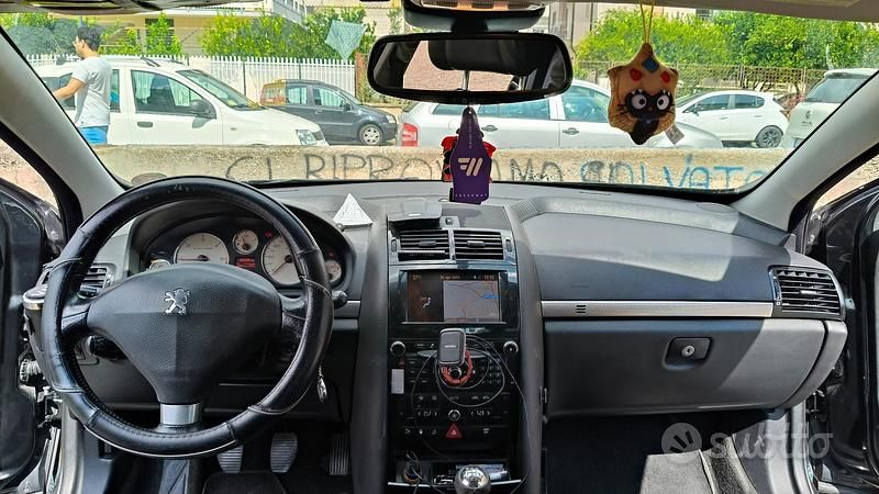 Usata Peugeot 407 140 CV (102 kW) 2009 Nero Berlina