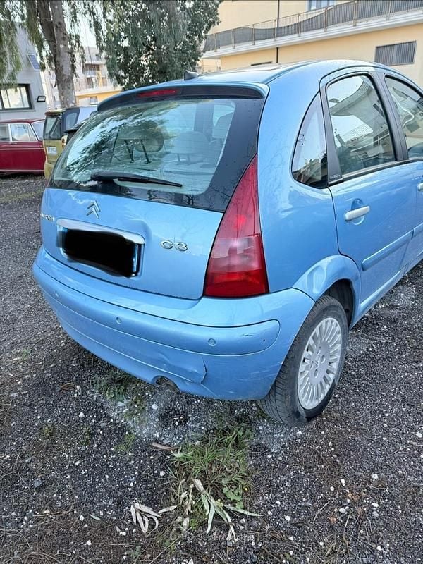 Usata Citroën C3 Exclusive 73 CV (53 kW) 2003 Blu Berlina