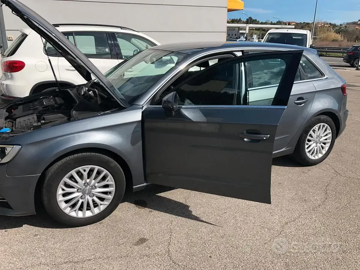 Usata Audi A3 150 CV (110 kW) 2013 Grigio Berlina