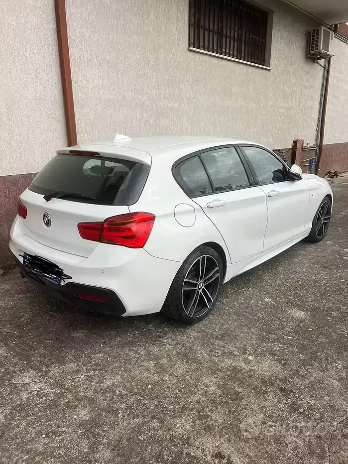 Usata BMW 118 M Sport 150 CV (110 kW) 2017 Bianco Utilitaria