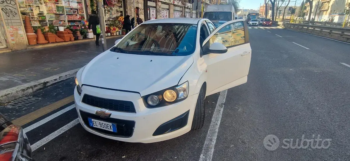 Usata Chevrolet Aveo 2012 Bianco Berlina