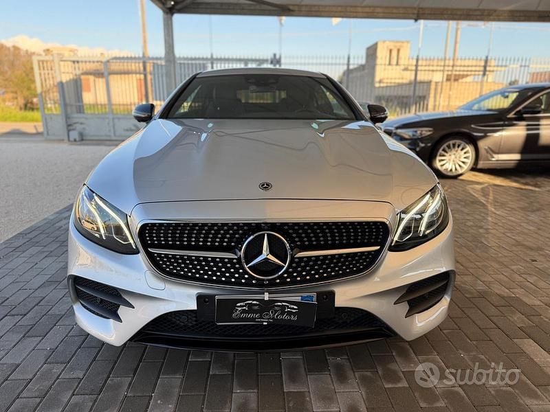 Usata Mercedes E220 Premium Plus 194 CV (142 kW) 2017 Grigio Coupé