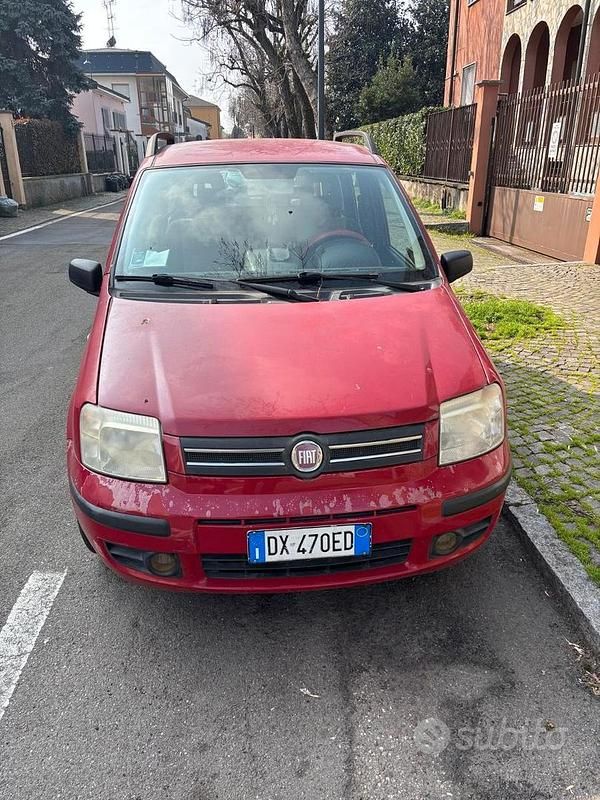 Usata Fiat Panda Dynamic 60 CV (44 kW) 2009 Rosso Utilitaria