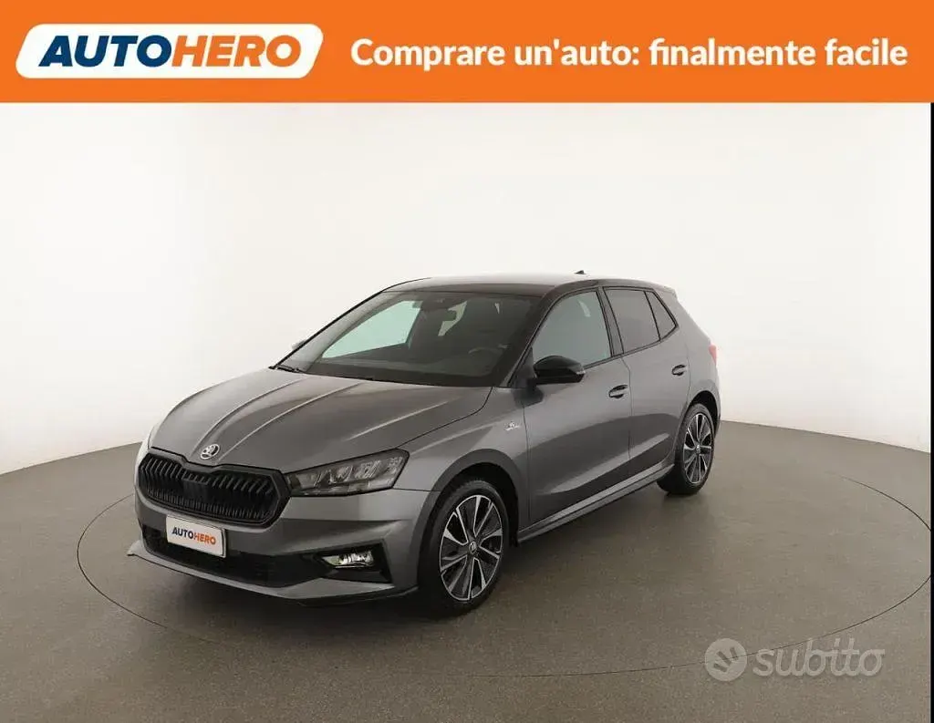 Usata Skoda Fabia Monte Carlo 95 CV (69 kW) 2023 Grigio Utilitaria