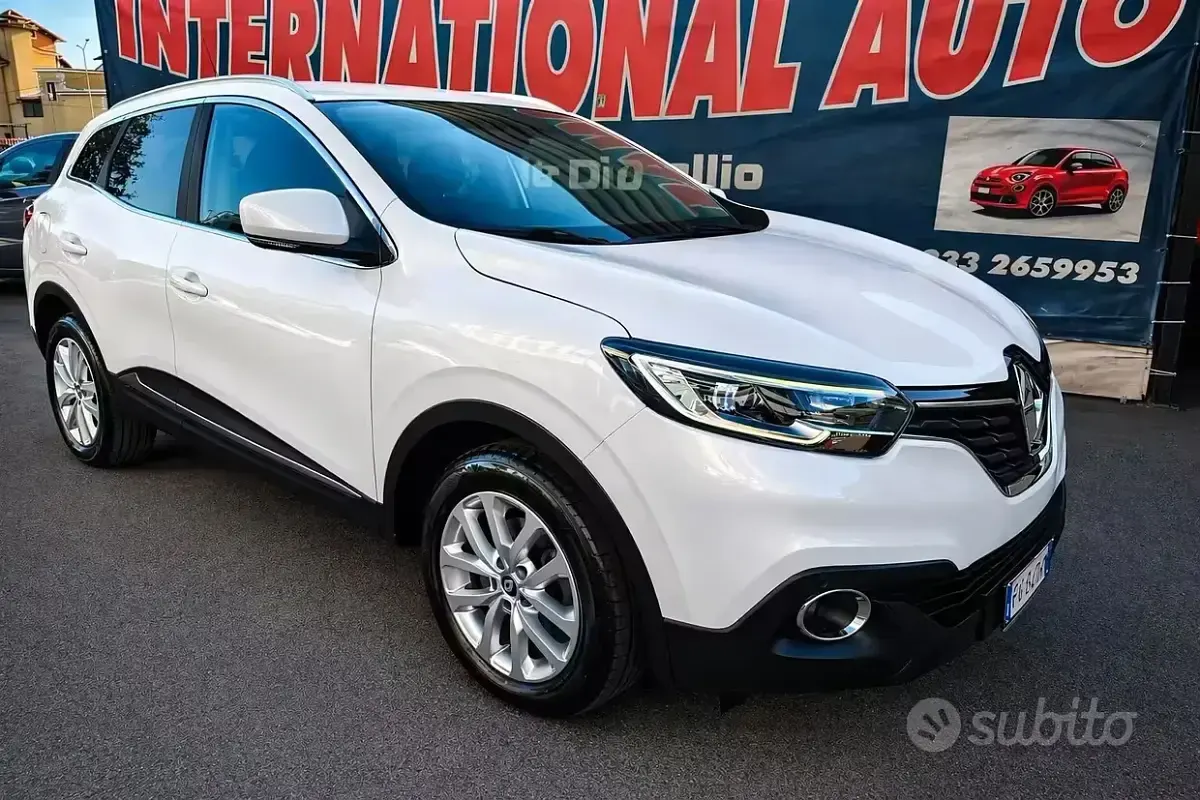 Usata Renault Kadjar 110 CV (80 kW) 2017 Bianco SUV