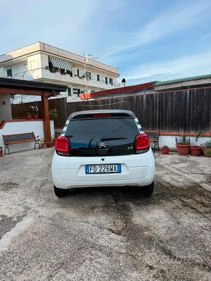 Usata Citroën C1 68 CV (50 kW) 2016 Bianco Utilitaria