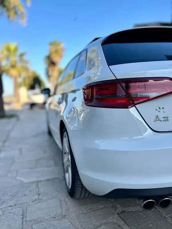 Usata Audi A3 Ambition 150 CV (110 kW) 2013 Bianco Berlina