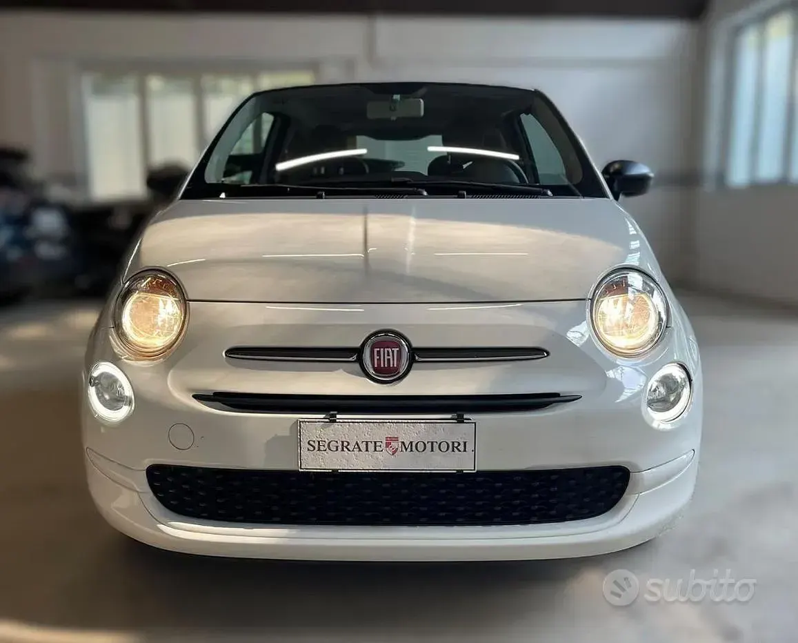 Usata Fiat 500 Pop 69 CV (50 kW) 2019 Bianco Utilitaria