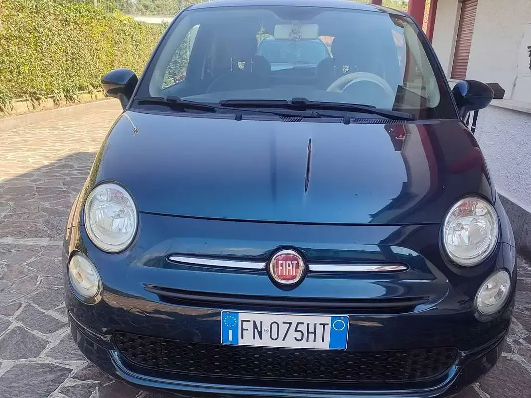 Usata Fiat 500C Pop 69 CV (50 kW) 2018 Blu/azzurro Cabrio