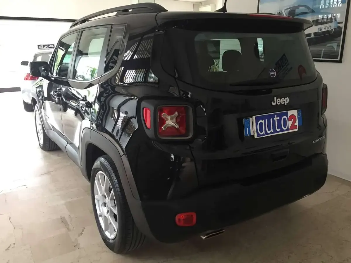 Usata Jeep Renegade Limited 131 CV (96 kW) 2021 Nero met. SUV