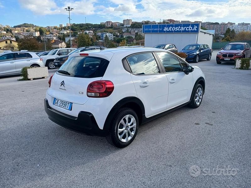Usata Citroën C3 102 CV (75 kW) 2022 Bianco Berlina