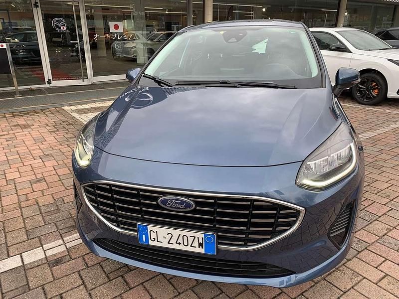 Usata Ford Fiesta Titanium 125 CV (91 kW) 2022 Blu/azzurro Utilitaria