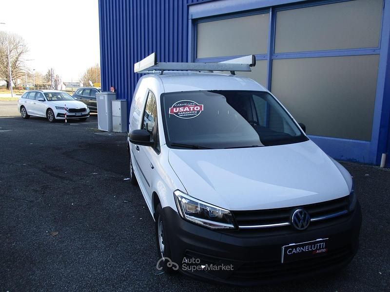 Usata VW Caddy 102 CV (75 kW) 2020 Bianco Monovolume