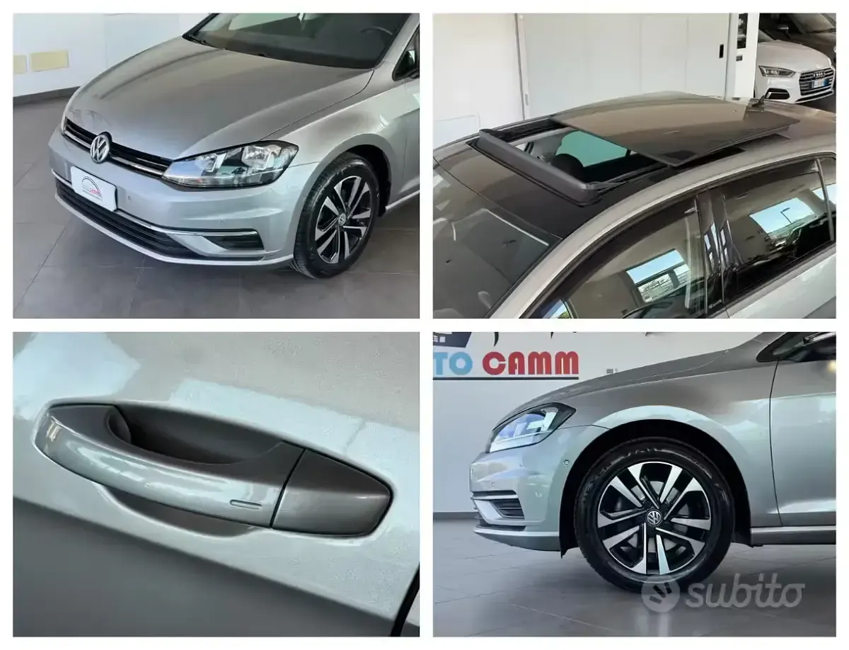 Usata VW Golf VII IQ Drive 116 CV (85 kW) 2019 Nero Berlina
