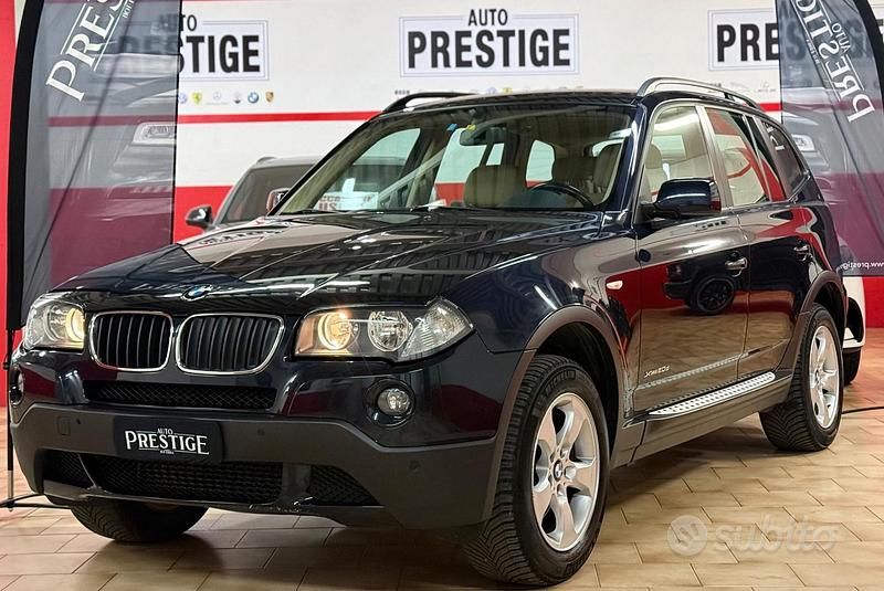 Usata BMW X3 177 CV (130 kW) 2009 Blu/azzurro SUV
