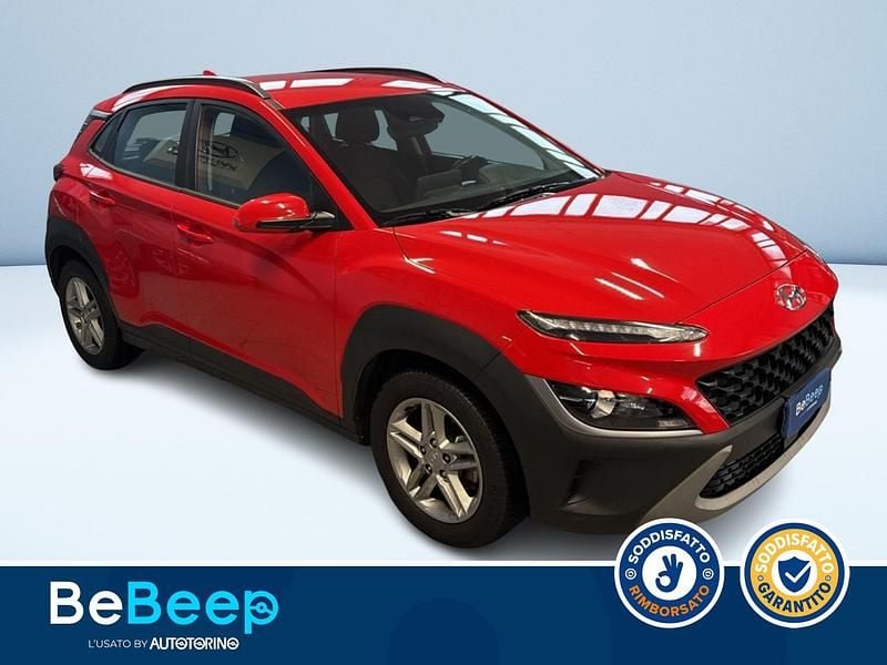 Usata Hyundai Kona 120 CV (88 kW) 2022 Rosso metallizzato SUV
