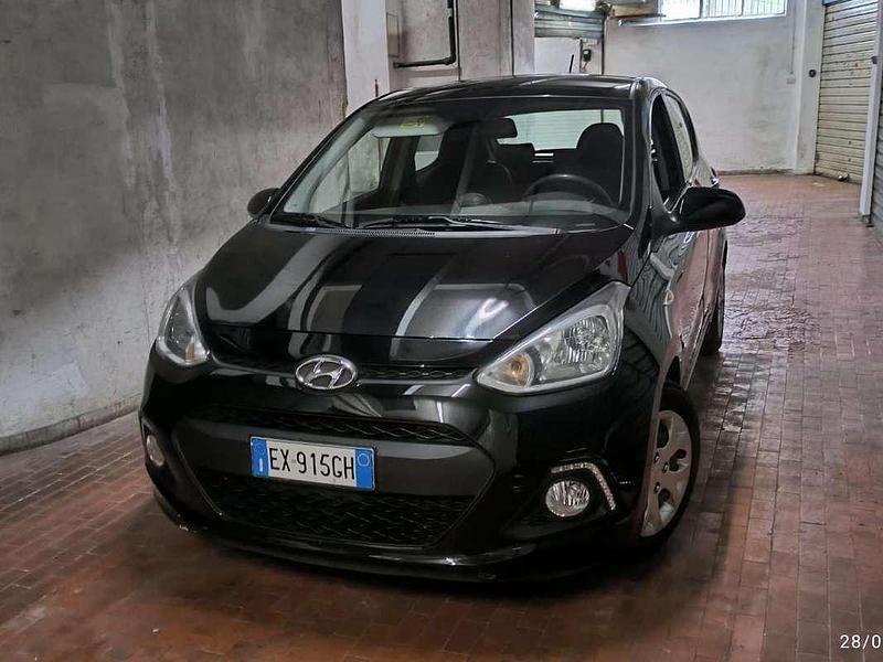 Usata Hyundai i10 Style 67 CV (49 kW) 2014 Nero Utilitaria