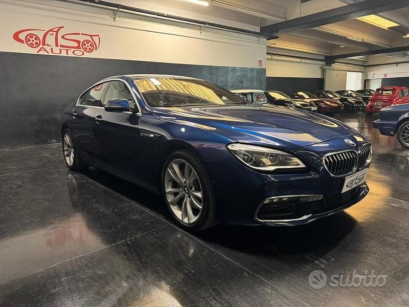 Usata BMW 640 M Sport 313 CV (230 kW) 2018 Blu Coupé