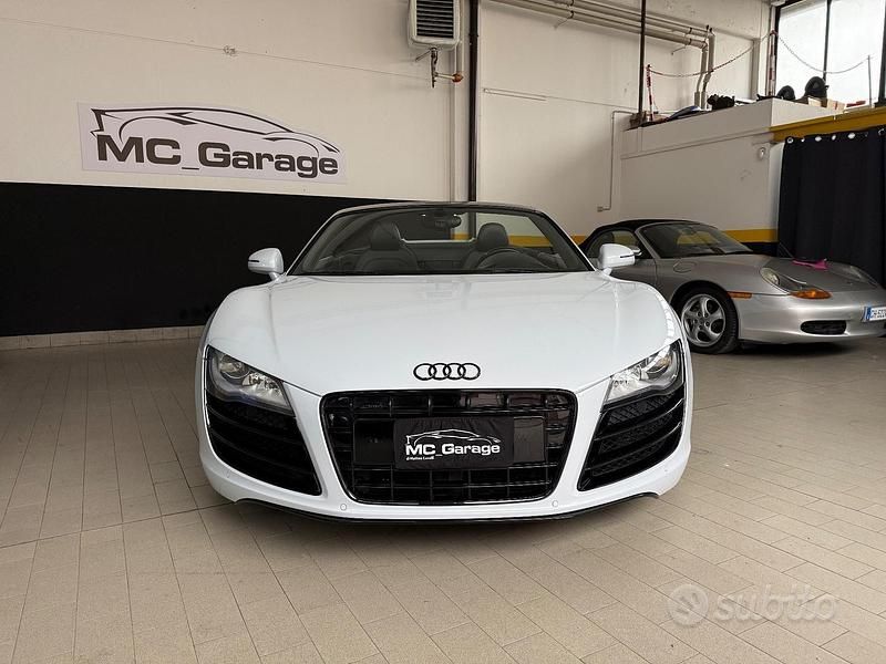 Usata Audi R8 Spyder 525 CV (386 kW) 2011 Bianco Cabrio