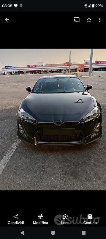 Nero Usata 2013 Toyota GT86 GT Coupé | 19.500 € - Immagine 1/4