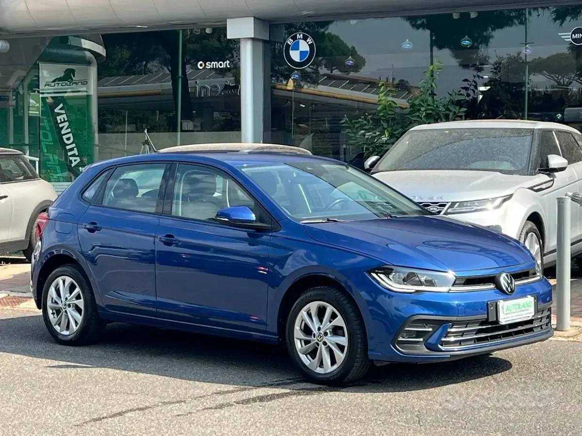 Usata VW Polo Style 95 CV (69 kW) 2022 Bluazzurro Utilitaria