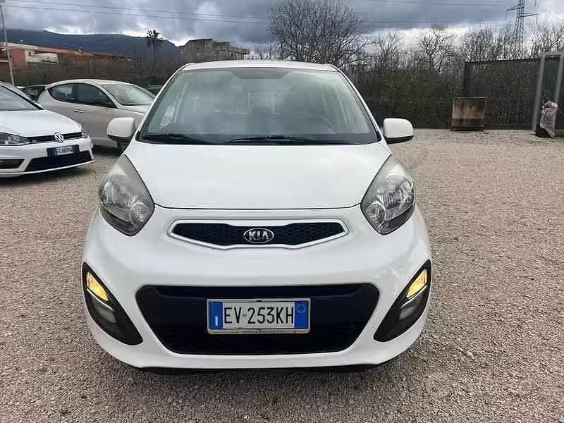 Begagnad Kia Picanto City 69 HK (50 kW) 2014 Vit Halvkombi