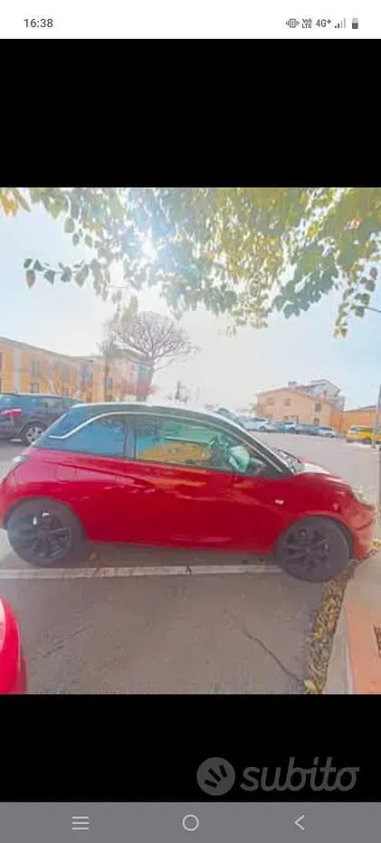 Usata Opel Adam 2006 Rosso Utilitaria