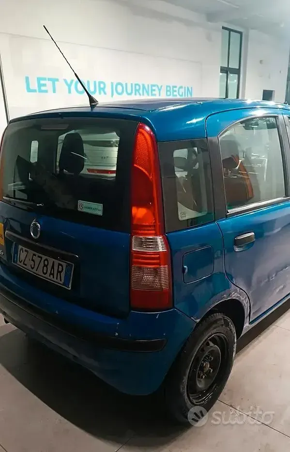 Usata Fiat Panda Active 54 CV (39 kW) 2004 Bluazzurro Utilitaria