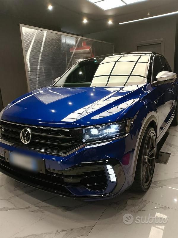 Usata VW T-Roc 300 CV (220 kW) 2020 Blu SUV