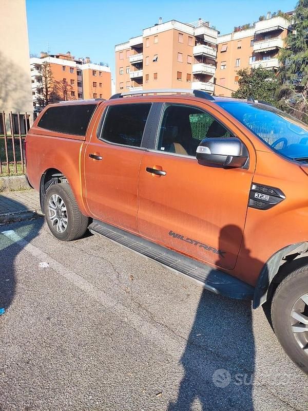 Usata Ford Ranger Wildtrack 200 CV (147 kW) 2019 Arancione Pick-up