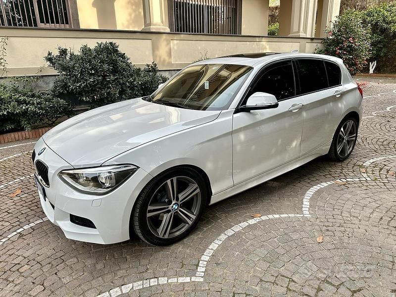 Usata BMW 120 M Sport 184 CV (135 kW) 2013 Bianco Utilitaria