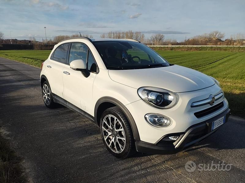 Usata Fiat 500X 14 CV (10 kW) 2016 Bianco SUV