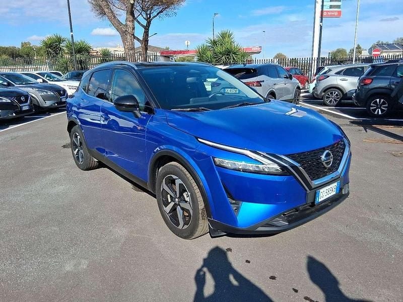 Usata Nissan Qashqai 140 CV (102 kW) 2021 Blu/azzurro SUV